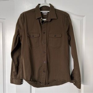 ZARA Man Relaxed Fit Overshirt / Button-Down – Men’s Medium – Brown